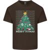 Fitness Merry Fitmas Christmas Tree Gym Unisexs Light Cotton TShirt