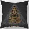 Mandala Mysterious Retro Religious Yoga Taie d'oreiller, Symdazers, Home Decorative Cojines, Sofá Poduszka