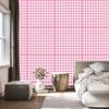 Wallpaper Fabric Pattern Powder Pink and White, Fine Detail 50x1000