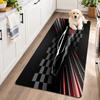 Flannel Kitchen Mat Nissan GT-R Soft Area Rug Non Slip Floor Carpet Home Decoration