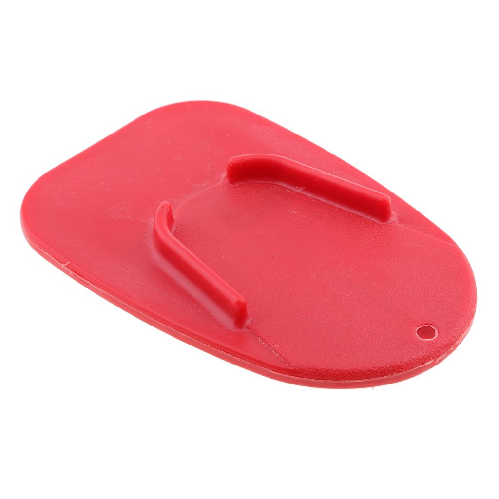 Motorcycle Dirtbike Kickstand Plate Pad Non-Slip Side Stand Universal