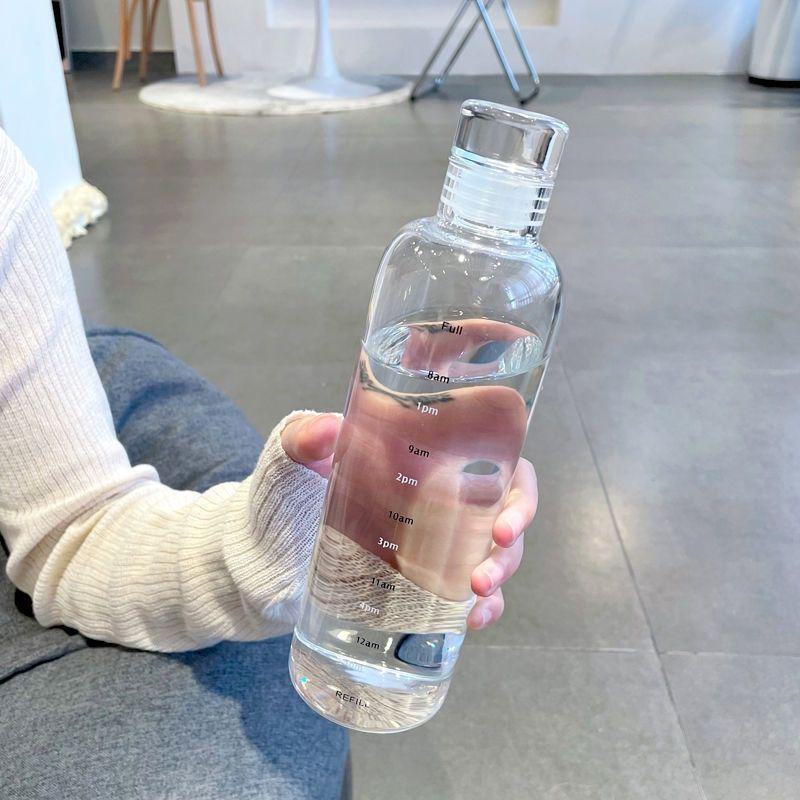 Trendy Leak-Proof Transparent Cup for Men & Women - High-Value, Car-Mountable, Internet Favorite