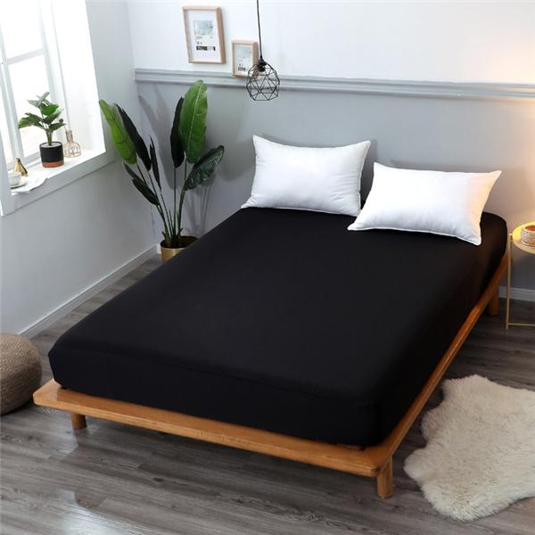 2026 Hot Waterproof Urine Barrier Bedding Sheet Mattress Cover Bedspread Bed Protector Anti Mite Bed Bug Proof Fitted Sheet No Pillowcases