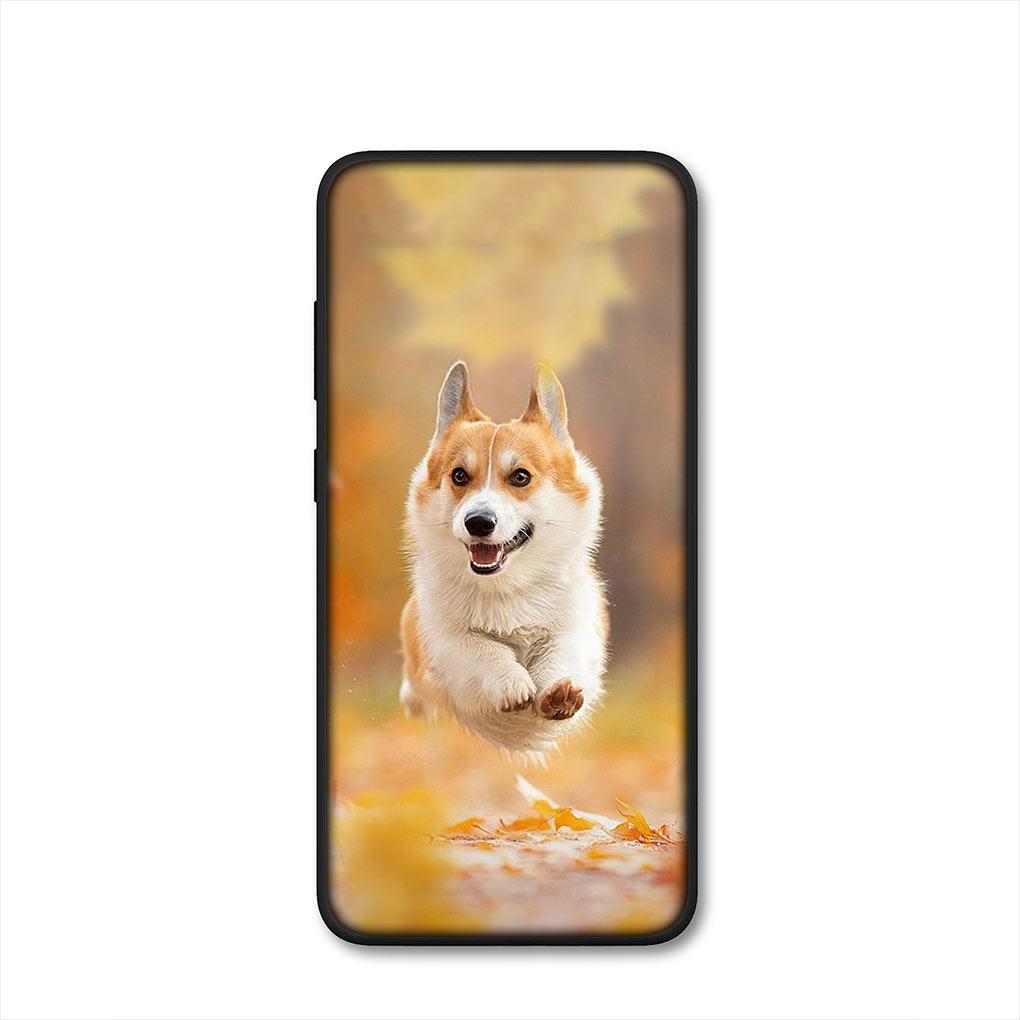 Dog Cute Corgi Cover Phone Casing for Xiaomi Redmi Note 12 11 10 9 Pro 9S 10S 11S 9A 9C NFC 9T 10A 10C 12C Soft Case