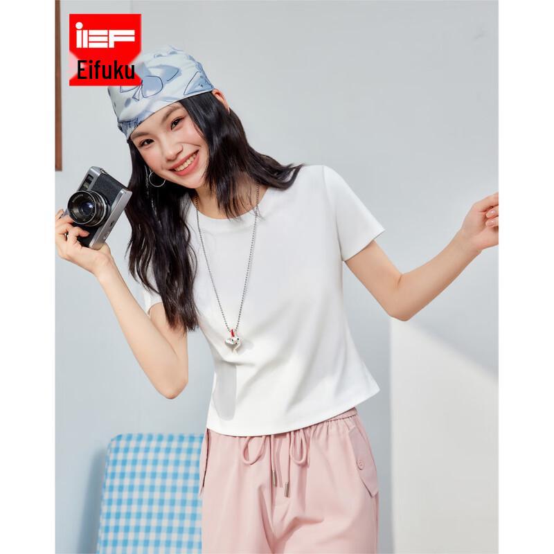 IEF Women s Casual Solid Color T-shirt L