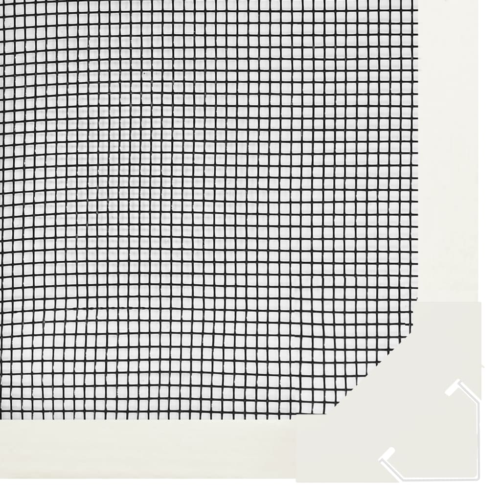 Magnetic Window Insect Screen White 80 X 140 Cm