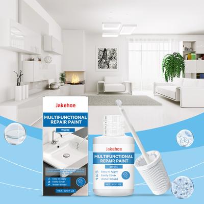 JAKEHOE Vopsea Multifuncțională de Reparații Impermeabilă Renovare Baie Acoperire Zgârieturi Defecte Reparare Pereți Vopsea Multifuncțională