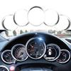 Silver Dashboard Trim Stylish Dashboard Accessory For Porsche Easy Installation Trim Stylish Aesthetic Fitment