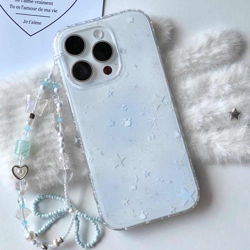 Rendering Blue Star for Apple 13 Phone Case for IPhone16/14 Female 15/12pro/11 Full 17promax