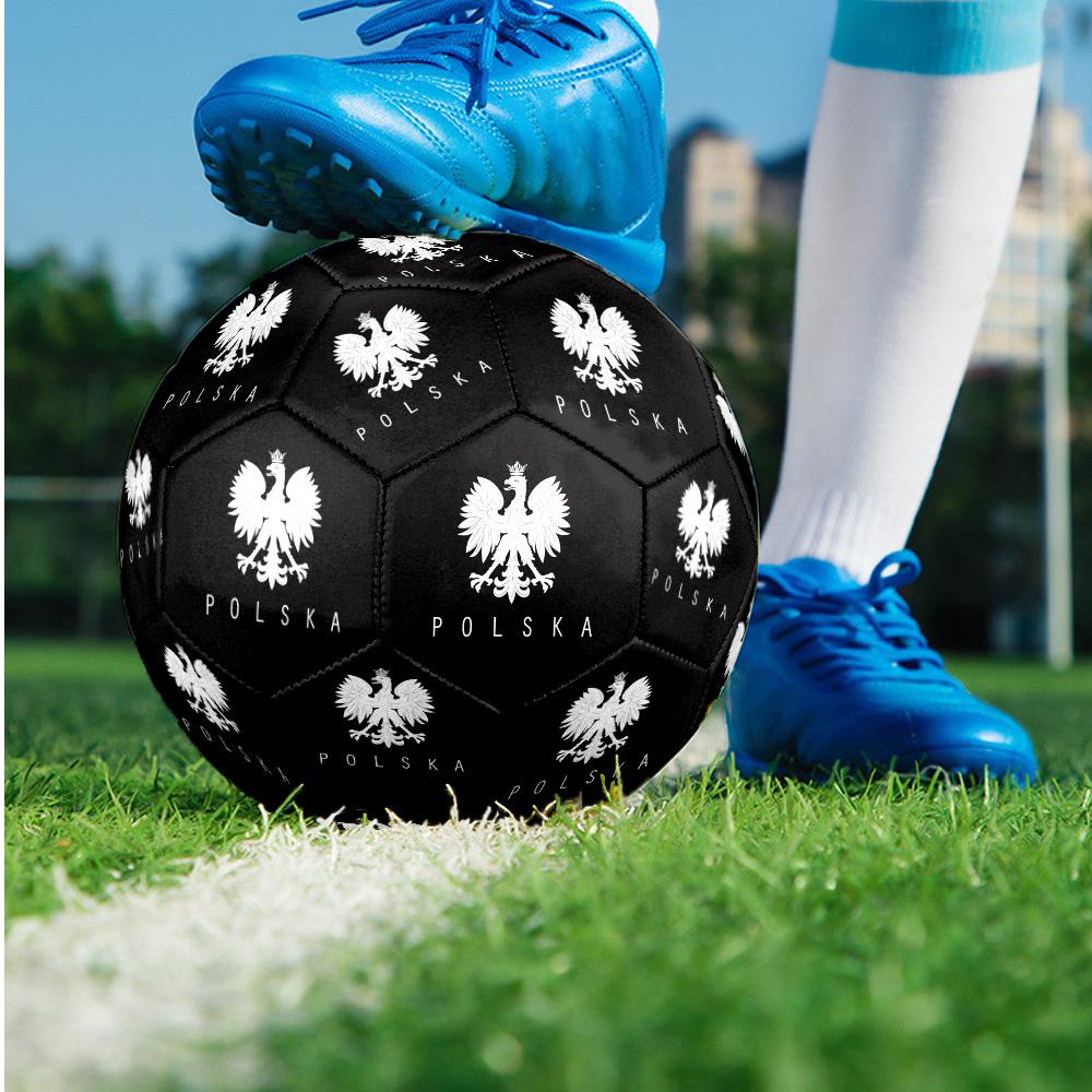 Poland Theme soccer ball Size 5 Soccer Ball Soft Touch Professional Training Football for Outdoor Sports