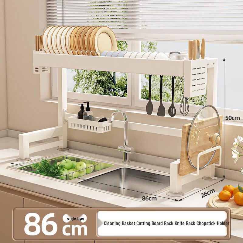 Multifunctional Countertop Kitchen Dish Drying Rack