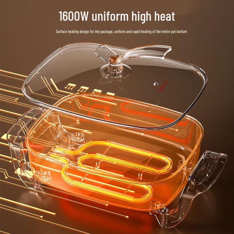 Electric Non-Stick Multi-Cooker Hot Pot