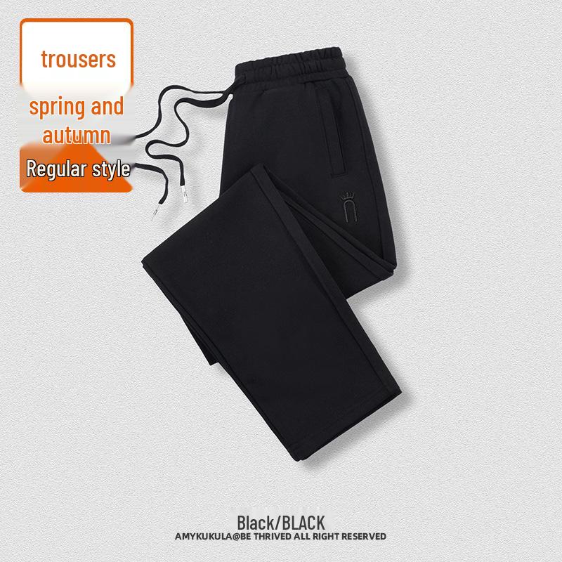 Women's Slim-Fit Lightweight Grey Sweatpants - 2025 Spring/Autumn Casual Trousers
