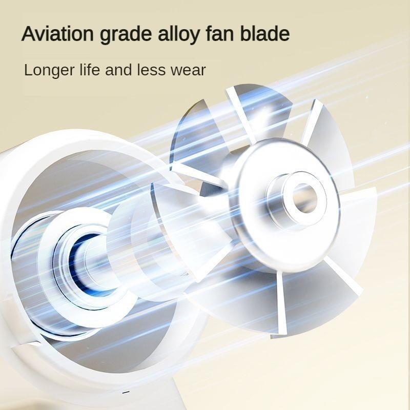 Міні-3-швидкісний безщітковий двигун з турбовентилятором, ручний фен, портативний невеликий вентилятор, USB-пристрій зовнішнього охолодження