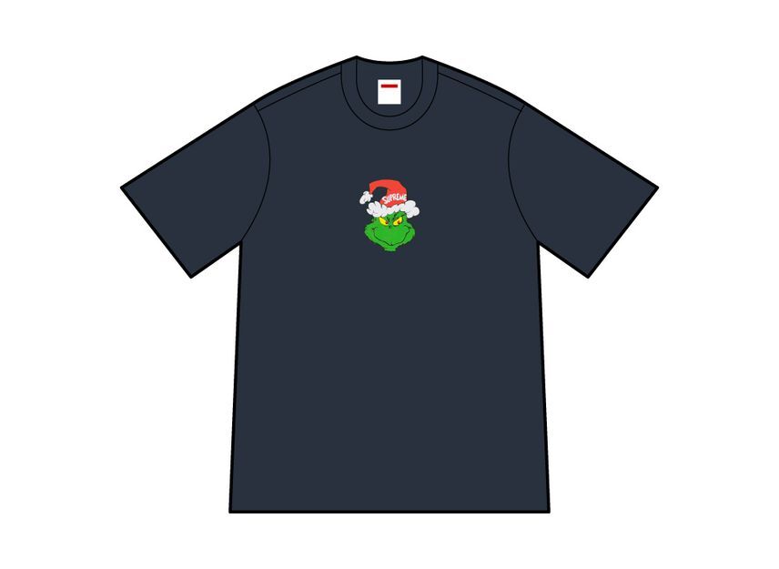 Supreme Grinch Tee Navy L