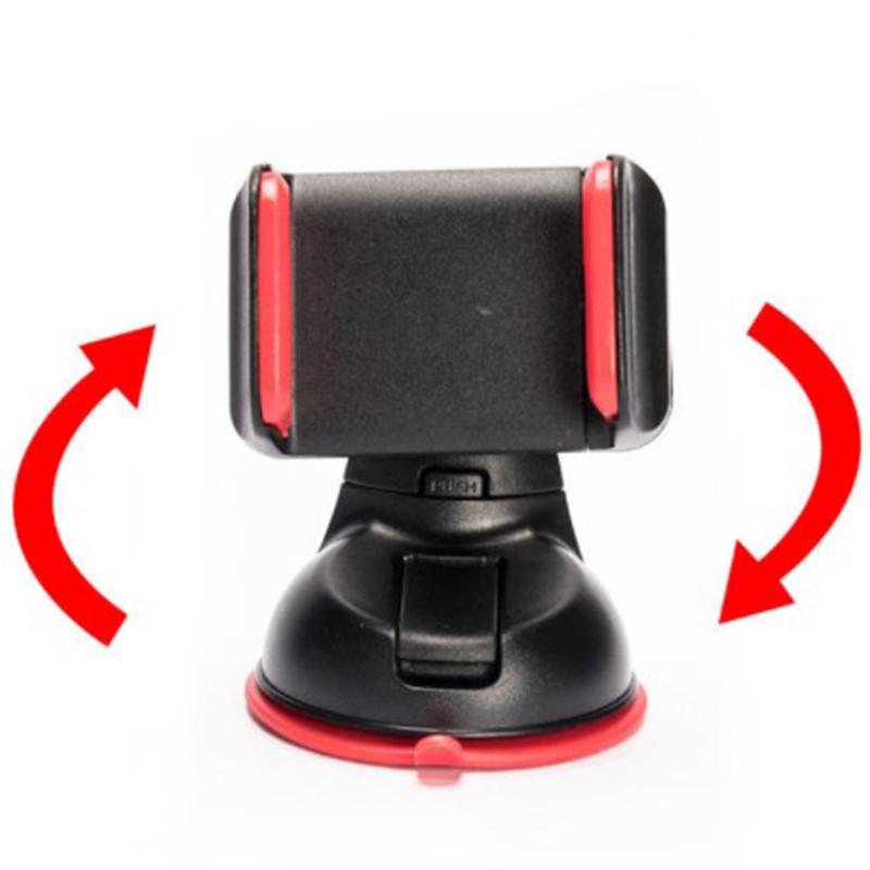 360° Rotation Car Universal Phone Holder Dashboard Suction Mount Windscreen Stand Silicone Suction Cup Mobile Phone Bracket For Car