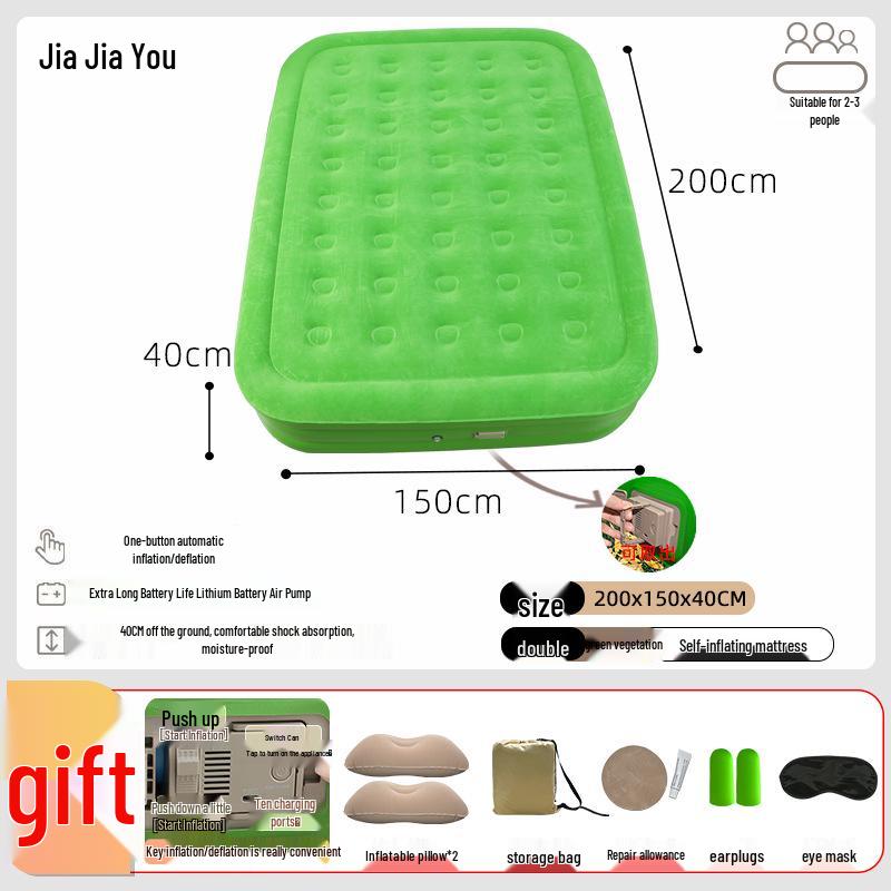 Automatic Inflatable Camping Mattress for Outdoor Travel and Tent Use