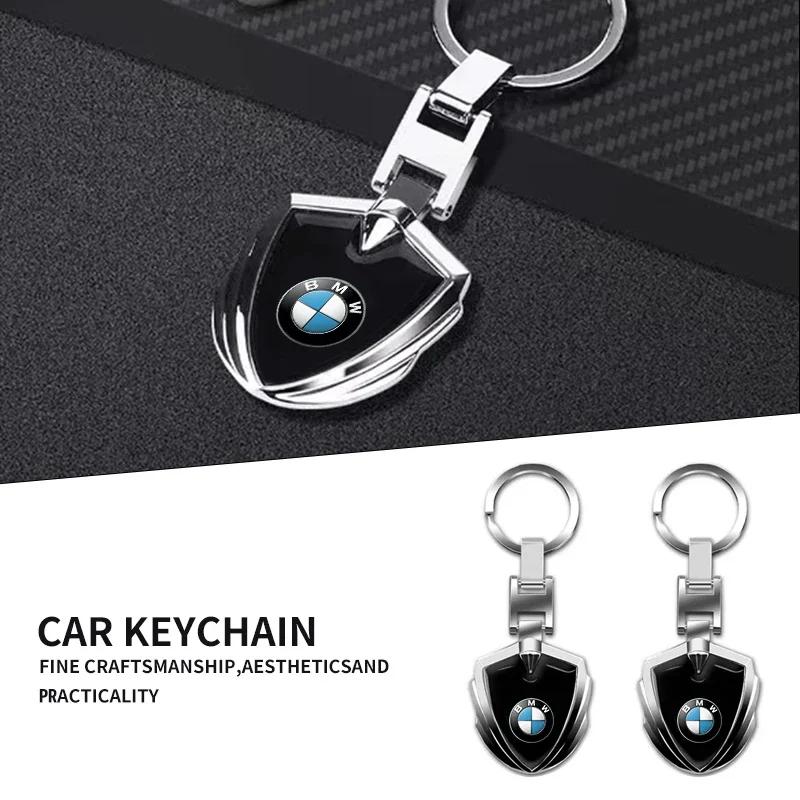 1ks Znak auta Stying Kovové klíčenky Tvar štítu Klíčenka Pro BMW M E46 E90 E60 F10 F30 F20 E39 E36 X5 E70 F25 F15 E53 E92