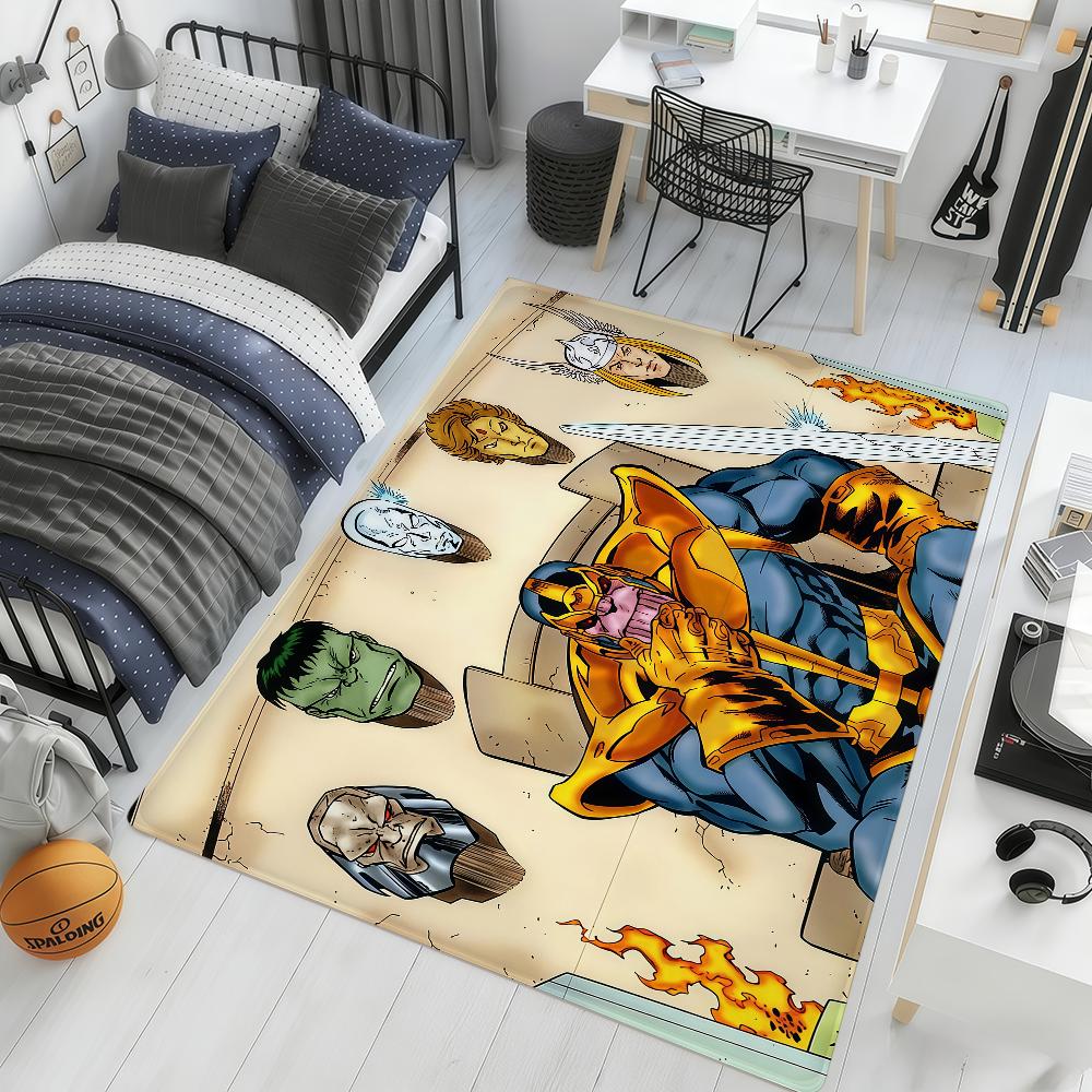 movie cool art funny t-Thanos ml hogar Bedside Rug Kitchen Bath Floor Mat Hallway Balcony Carpet Entrance Doormat Decor Home 40cm x 60cm