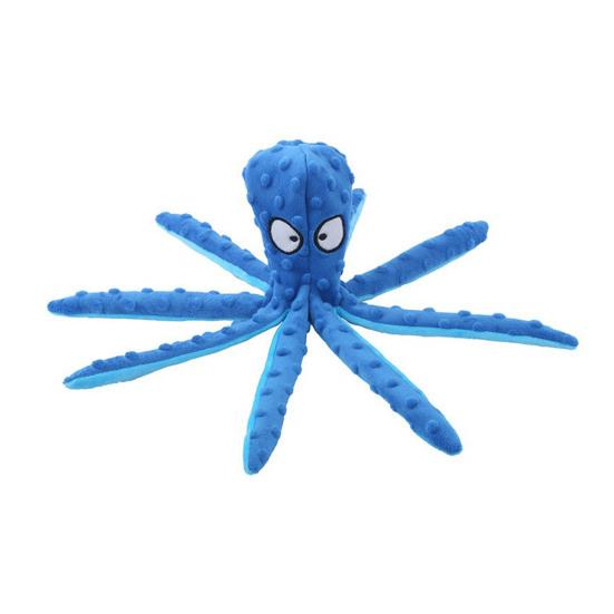 Plush Octopus Dog Chew Toy Small Medium Large Dog Cat Squeaky Stuffed Octopus Doll Indoor Outdoor Stress Relief Interactive Teething Toy Pet Supplies