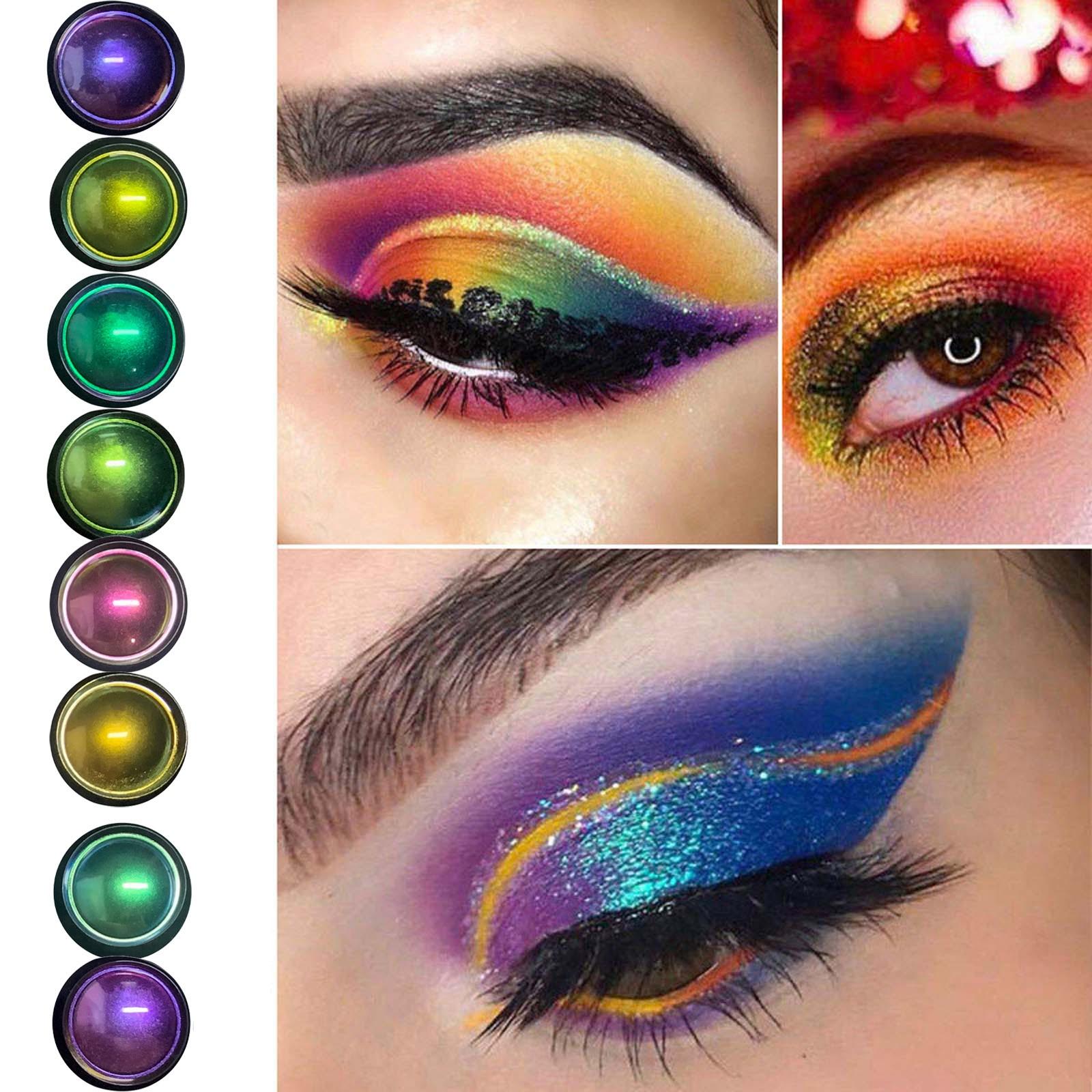 

9 цветов, один цвет, легкий цвет, перламутровые пудровые тени для век