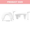Professional Manicure Hand Support Cushion Non Slip Base Detachable Leather Pad Ergonomic For Nail Artists Display