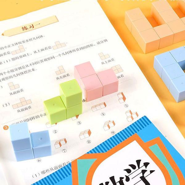 Magnetischer Würfel für Klassen 4-6: Lerne solide geometrische Formen