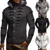 2025 Winter Sweater Cardigan Men's Hooded Knitted Cardigan Jacket