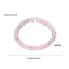 Brățară de damă S925: Stil Japonez & Coreean cu Perlă Barocă, Cuarț Roz, Design Unic, Bijuterii de Mână Mărgelate