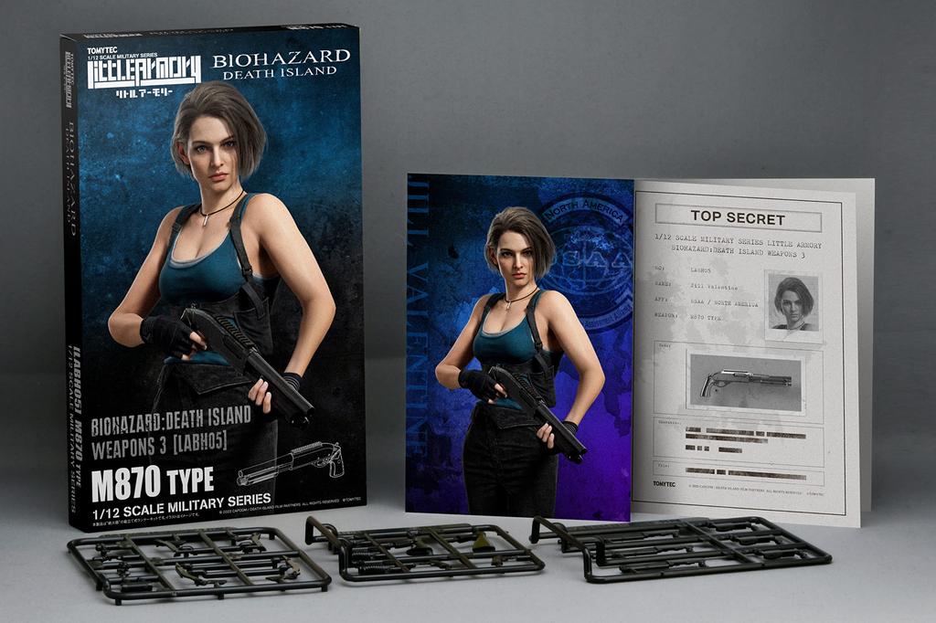 Little Armory LABH05 Resident Death Island Weapons 3 Plastic Model Evil