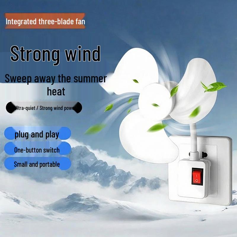 

Summer Breeze Three-Blade Silent Fan - Ideal for Bedroom & Kitchen, Model SY55 Default