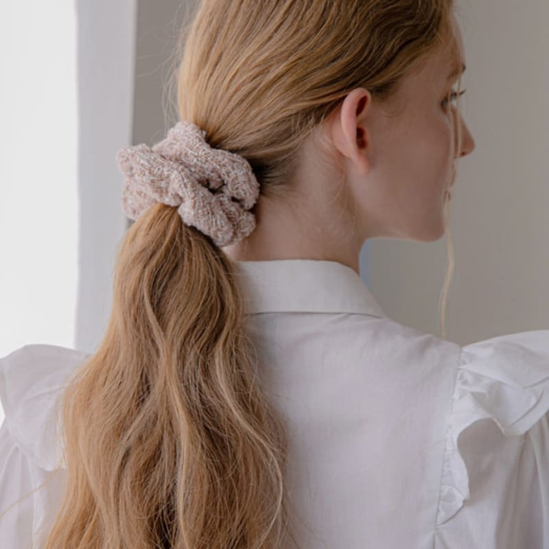 Jean Paul Clarisse Tweed Scrunchie JP-22-214S