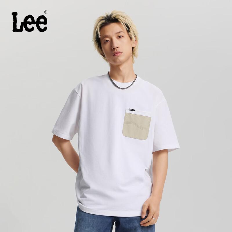 Lee Men s Loose Fit Crew Neck Pocket Short Sleeve T-Shirt XL