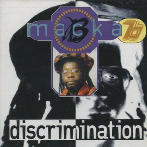 

CD MACKA B - Discrimination RASCD89747 Ariwa 1994 UK Reggae, Ska & Dub