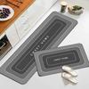 Nordic Modern Kitchen Floor Mat Home Entrance Doormat Living Room Carpet Anti-slip Bedroom Long Rugs Alfombras De Cocina