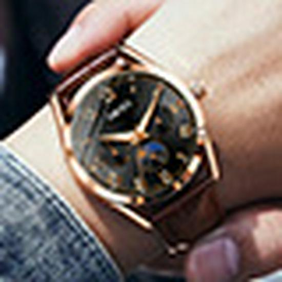Men's High-End Six-Hand Quartz Watch for Cross-Border Business