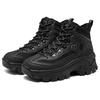 Skechers SKECHER STREET Wysokie Buty Codzienne Damskie Czarne 177236-BBK