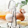 Stainless Steel Plastic Kitchen Baking Manual Egg Beater Whisk Mixer Blender Cooking Tool