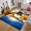 Toothless Polyester Carpet, Soft Indoor Mat for Office Chair, Living Room, Computer Desk - Decorative Home Office Rug Design