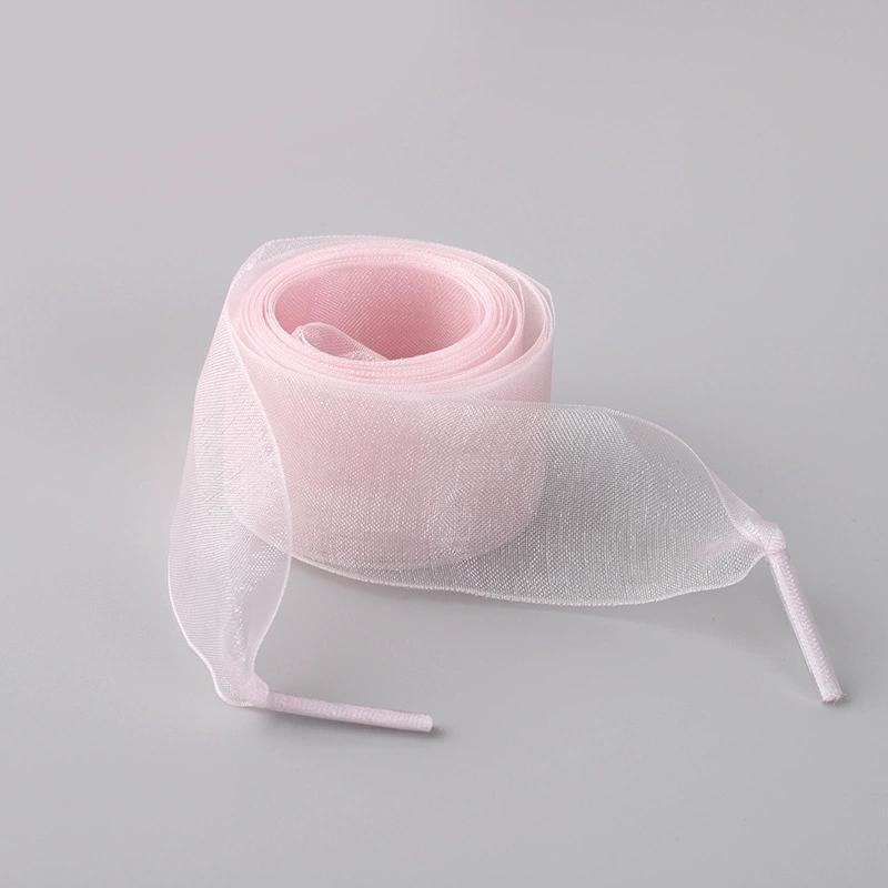 1Pair Women's Soft Casual Flat Shoestrings for Sneaker 2.5CM Wide Shoe Accessories Shoe Laces Silk Satin Ribbon Shoelaces