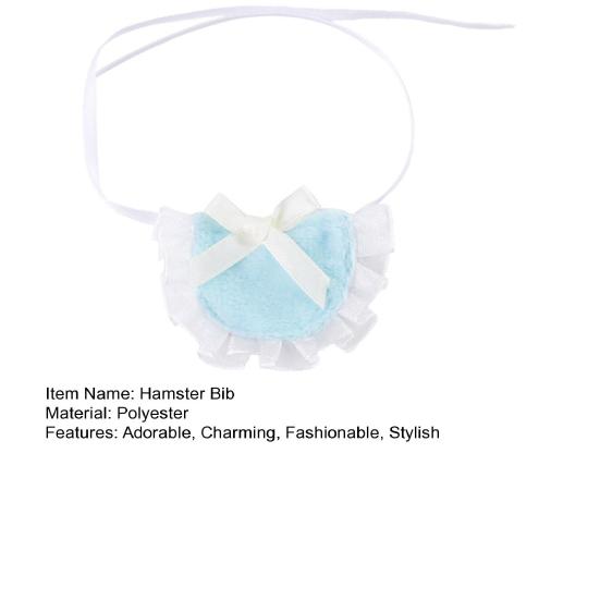 Bandană Dantelă Hamster Animale Mici Eșarfă Semicerc Bavetă Prosop cu Fundă pentru Hamster Cobai Papagali Costum Cosplay Recuzită Foto