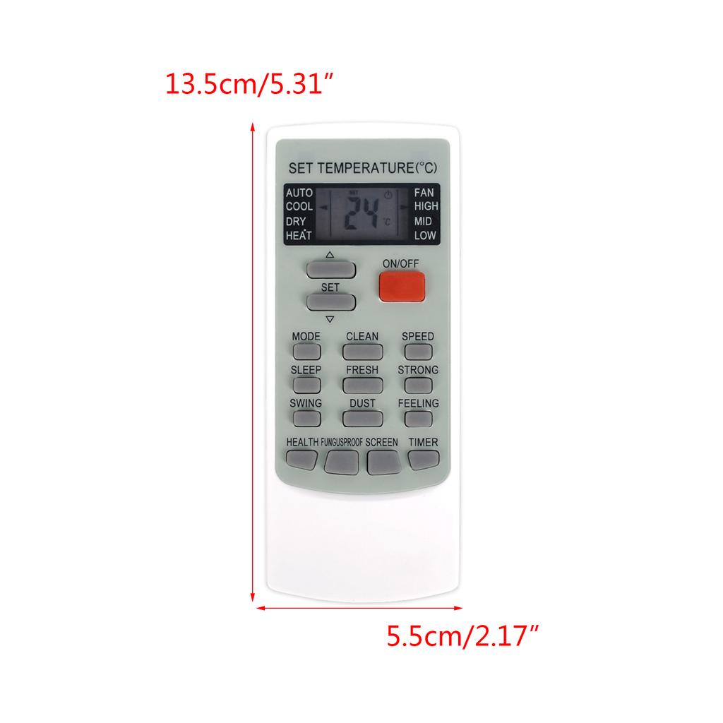Nový YKR-H/002E pro AUX klimatizaci YKR-H/002E YKR-H/006E/009E/888E ovladač klimatizace Pohodlné ovládání