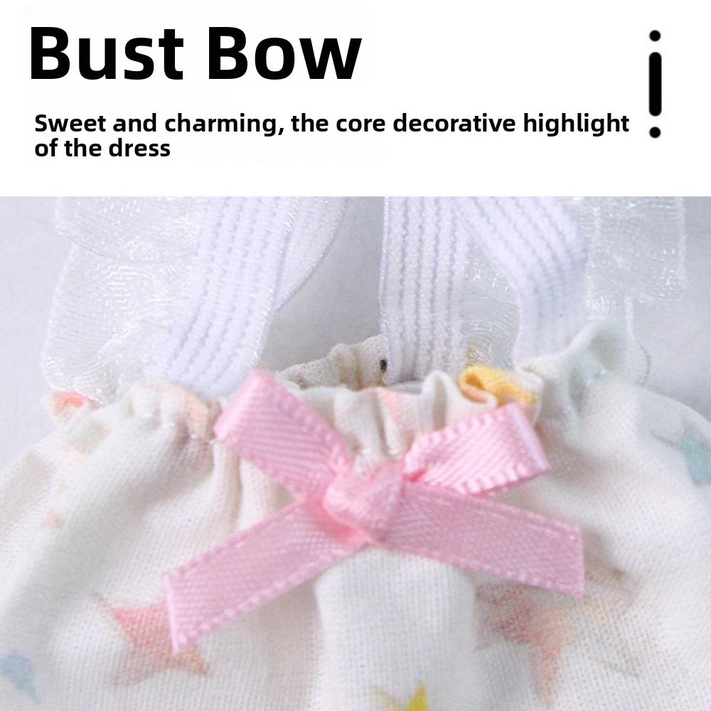Soft Small Pet Bow Skirt Breathable Hamster Lace Skirt Guinea Pig Princess Dress Birthday Party