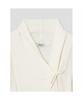 Anggae Big Cowl Tie Pullover Ivory