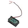 Zuverlässiges 2-zeiliges LED-Voltmeter Gleichspannungsbereich 4 5 V 30 V Rot Blau Grün Anzeige