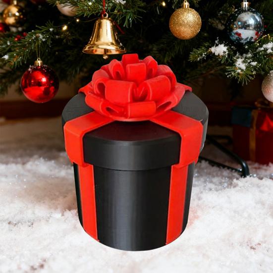 Annoying Nested Screw Gift Box Customizable Difficulty 3 to 10 Tiers Durable Reusable Prank Christmas Gift Packaging Container