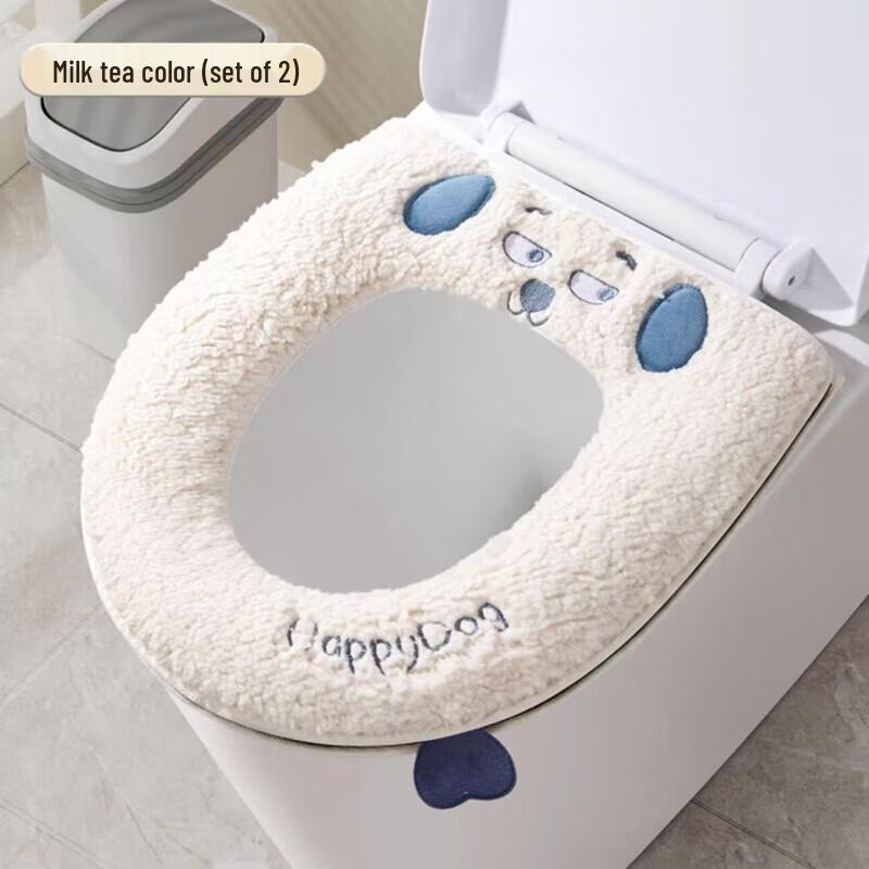 Thickened All-Season Waterproof Toilet Seat Cover