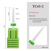 Ceramic Nail Grinding Head - Corn Bullet Rocket Shape for Electric Nail Grinder