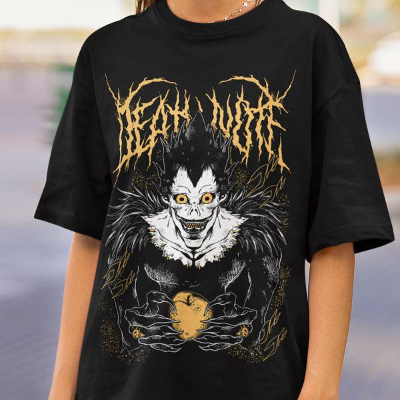 Halloween Anime Shirt | 90s Anime Manga Girl T-Shirt | Japanese Horror | Anime Aesthetic | Grunge Clothing | Harajuku Streetwear Shirt 2XL