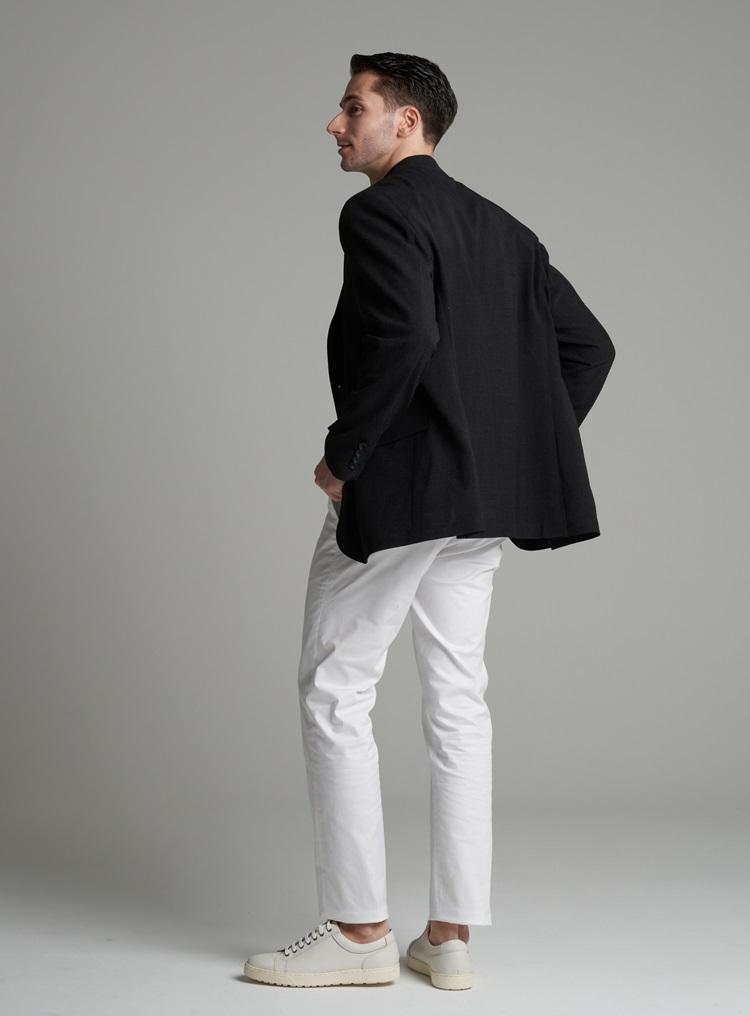 Comspace1980 [M~5Xl] Loose Fit Setup Blazer [Black]